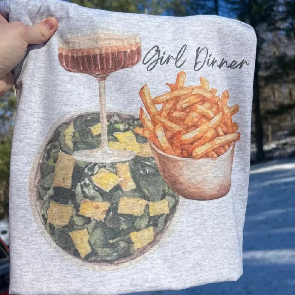 Girl Dinner Graphic Tee